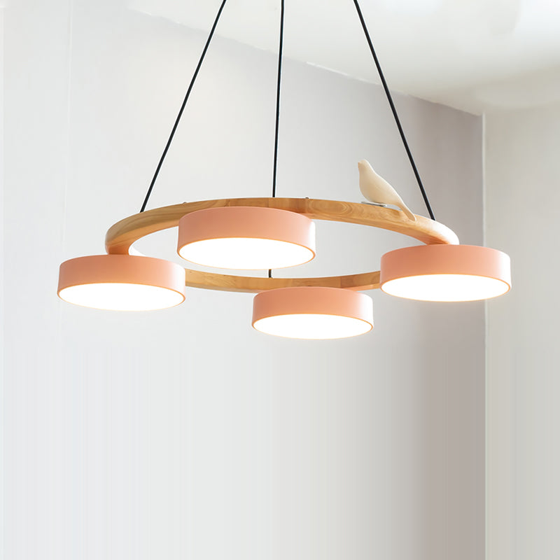 Lampadario rotondo Elora