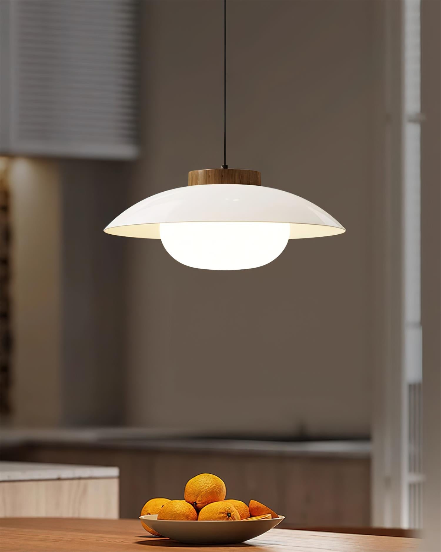 Lampada a sospensione rotonda Zellorari