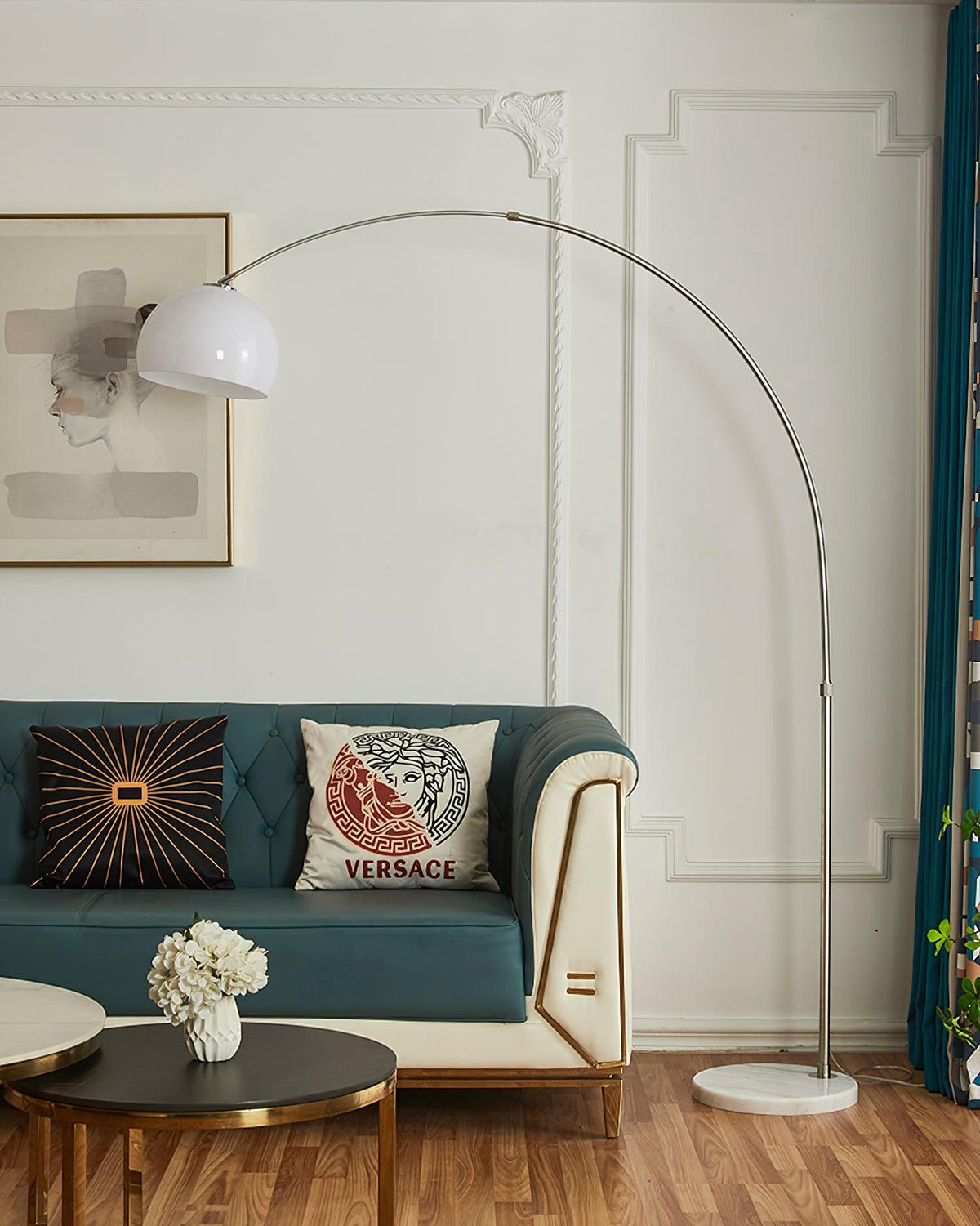 Sneedville Arched Floor Lamp – detail 12