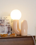 Lampada da tavolo spirale Velelio