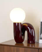 Lampada da tavolo spirale Velelio