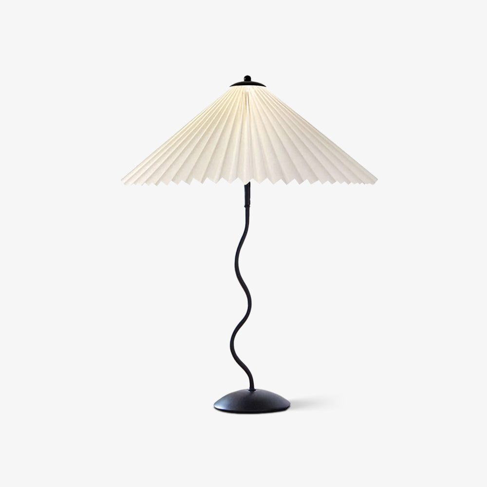 Lampada da tavolo ondulata Venelana
