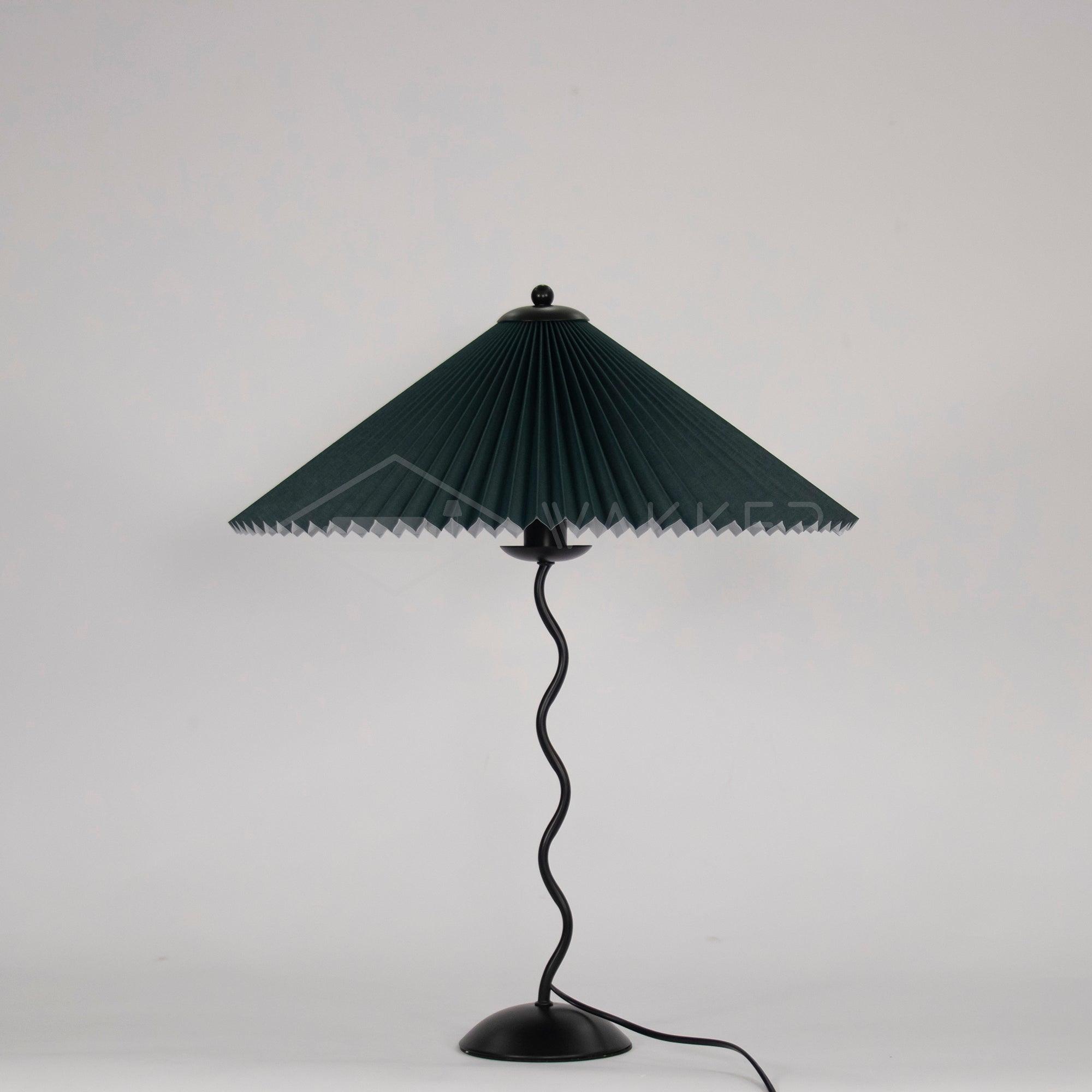 Lampada da tavolo ondulata Venelana