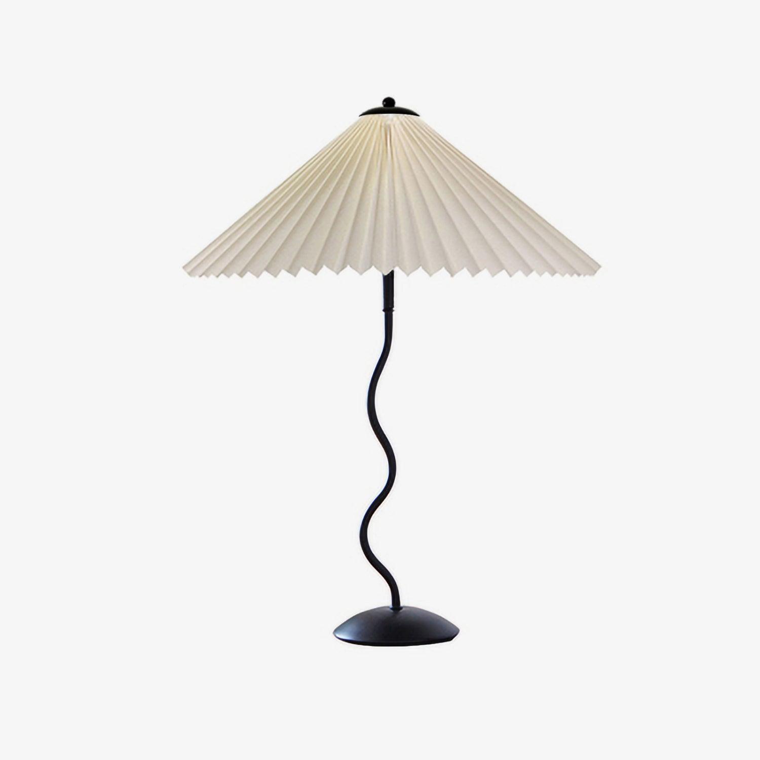 Lampada da tavolo ondulata Venelana
