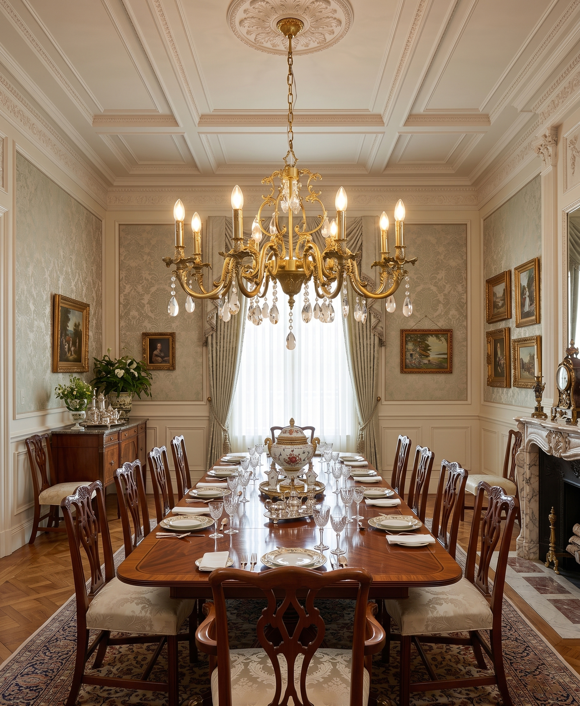 Lampadario classico Feneli