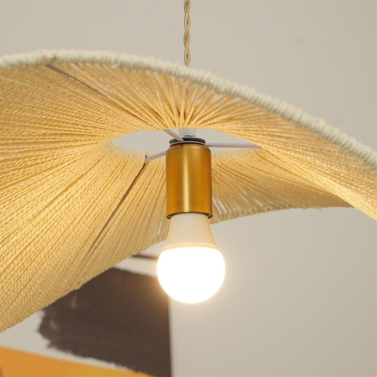 Straw Hat Pendant Light – detail 36