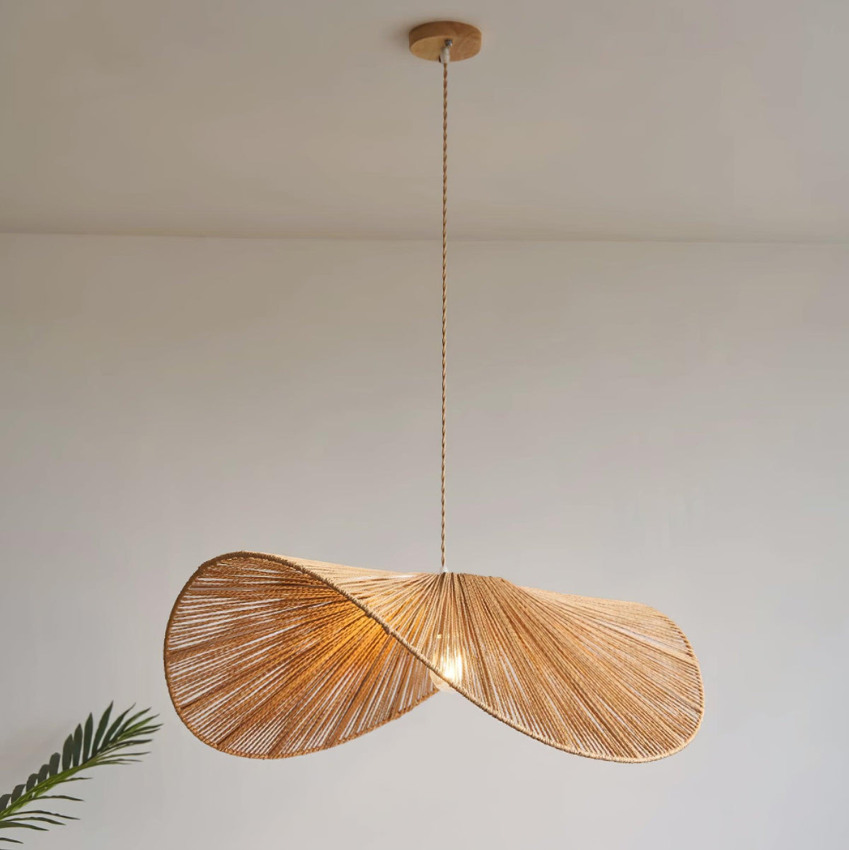 Straw Hat Pendant Light – detail 25