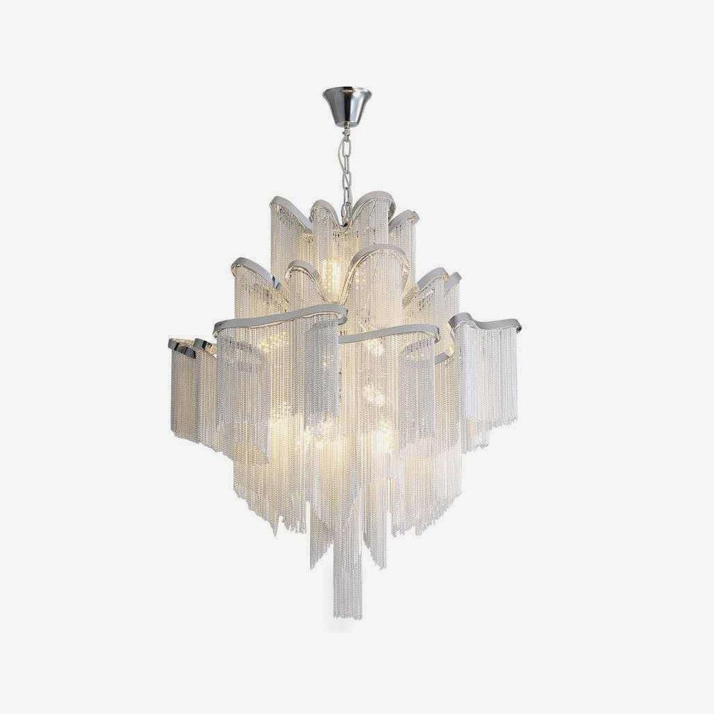 Stream Chain Chandelier – detail 38