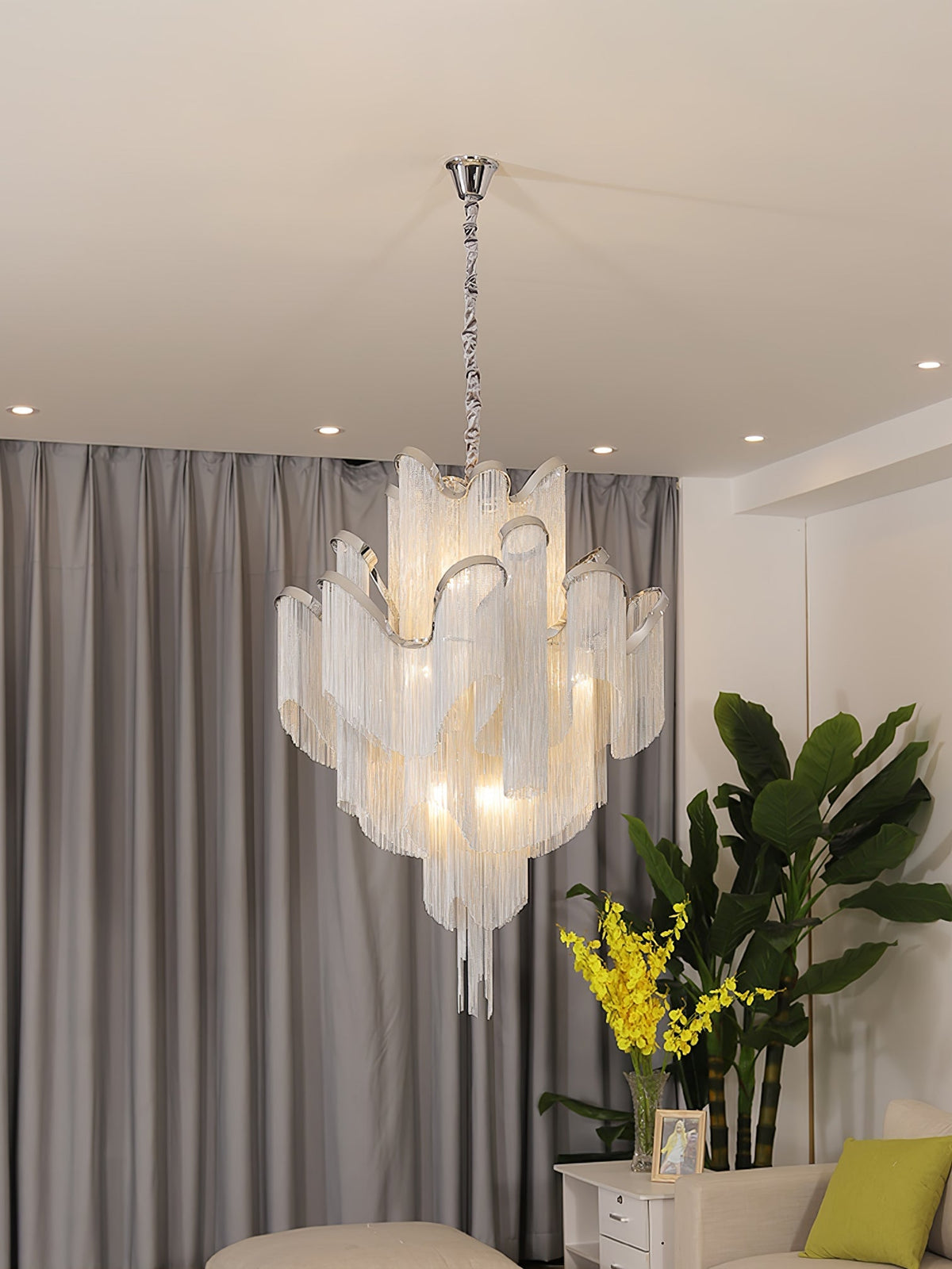 Lampadario a cascata Zalensera