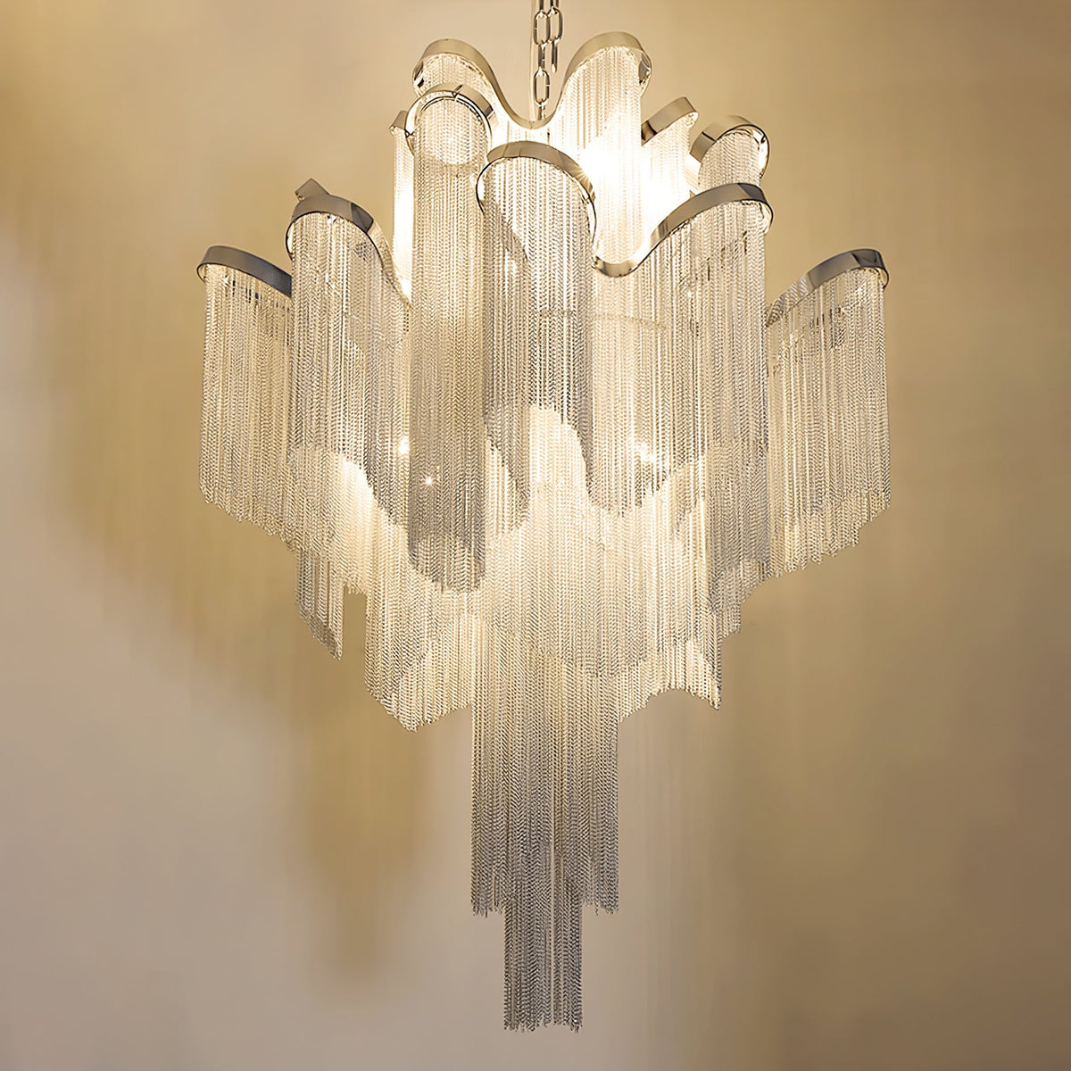 Lampadario a cascata Zalensera
