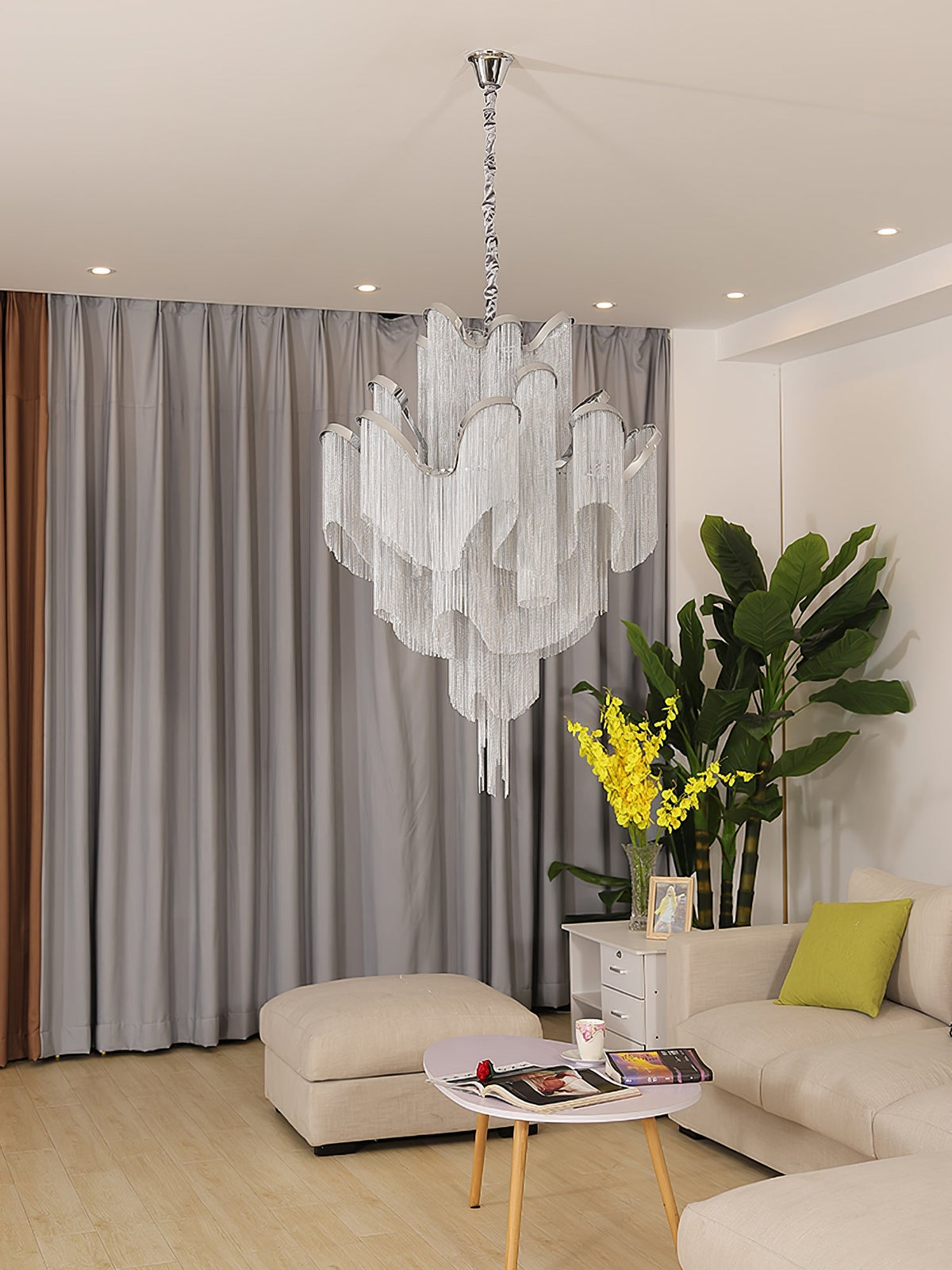 Lampadario a cascata Zalensera