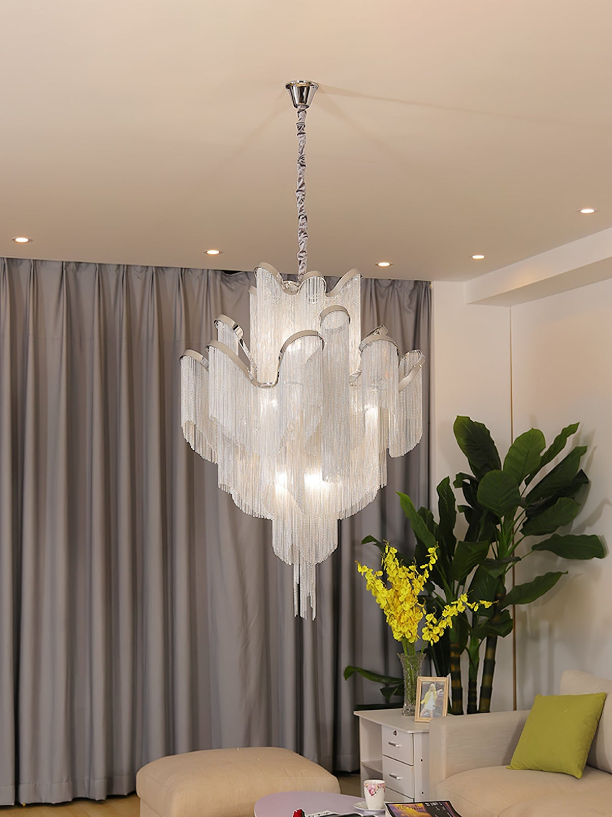 Lampadario a cascata Zalensera