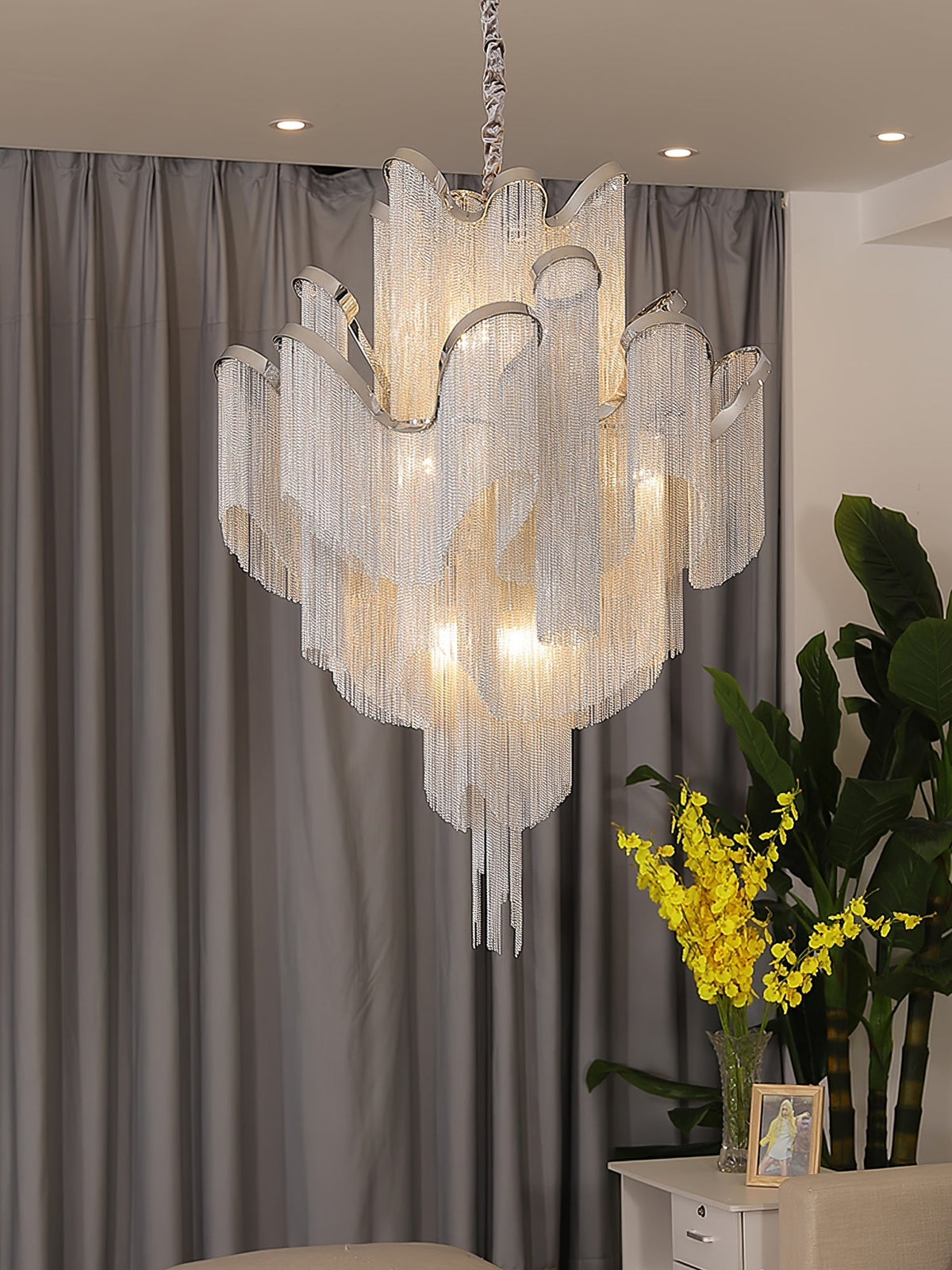 Lampadario a cascata Zalensera
