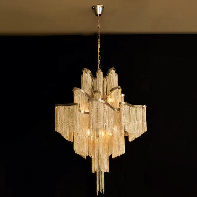 Lampadario a cascata Zalensera