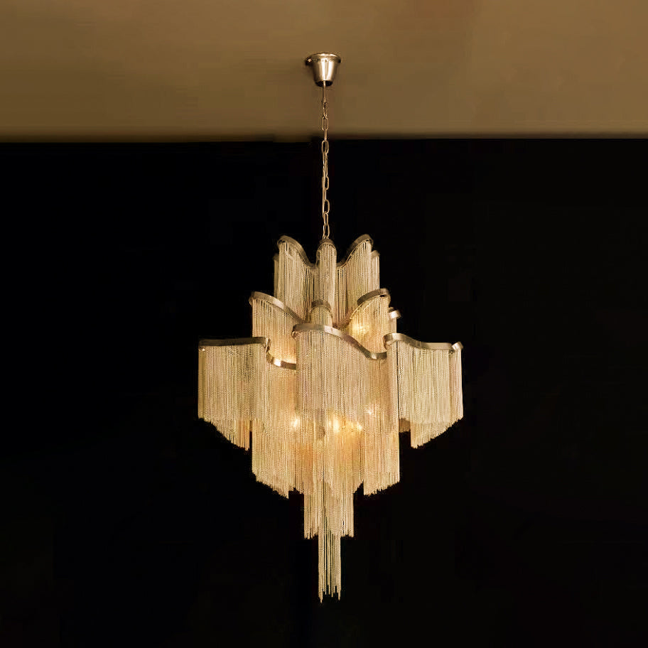 Lampadario a cascata Zalensera