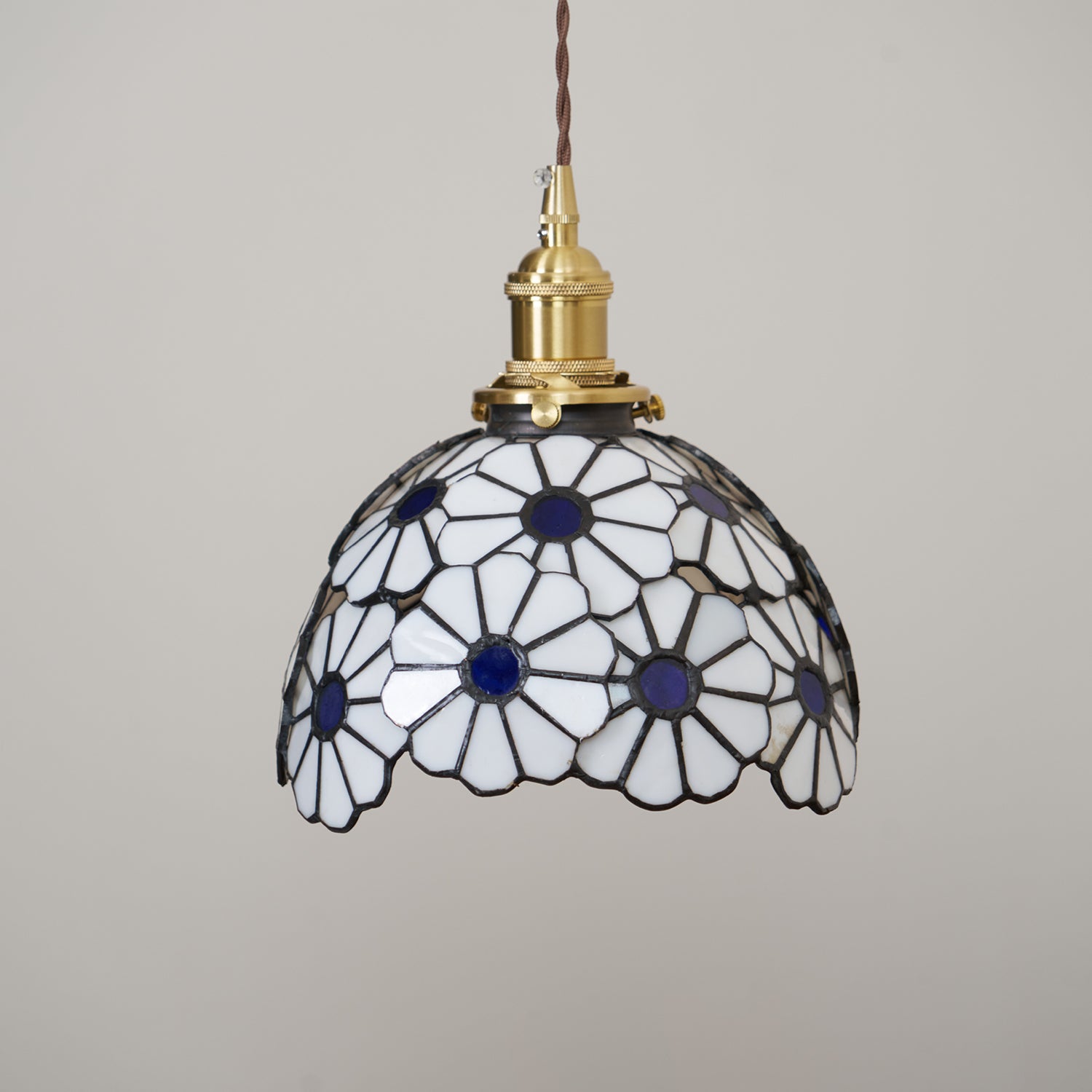 Lampada a sospensione floreale Anarelio
