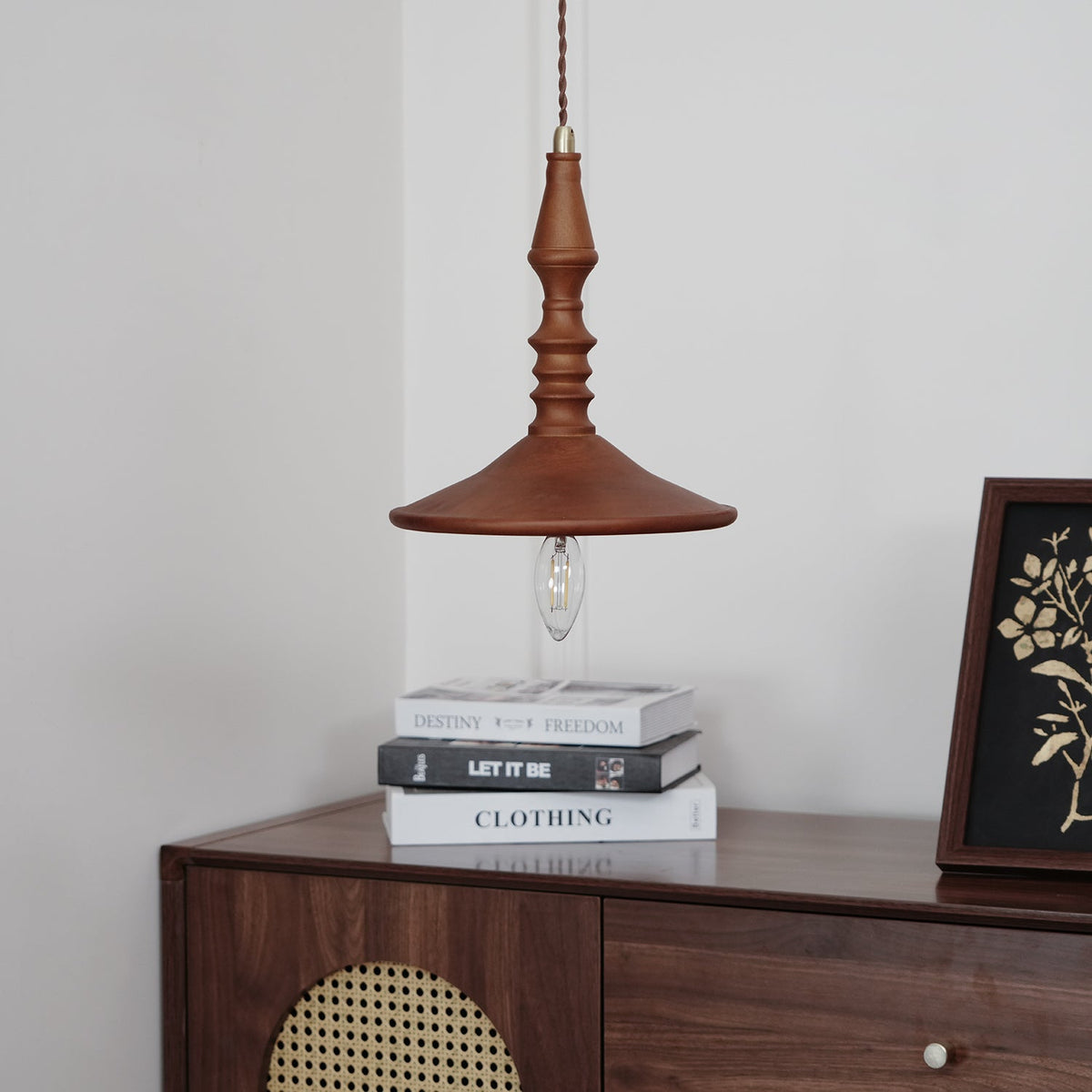 Lampada a sospensione vintage Essole