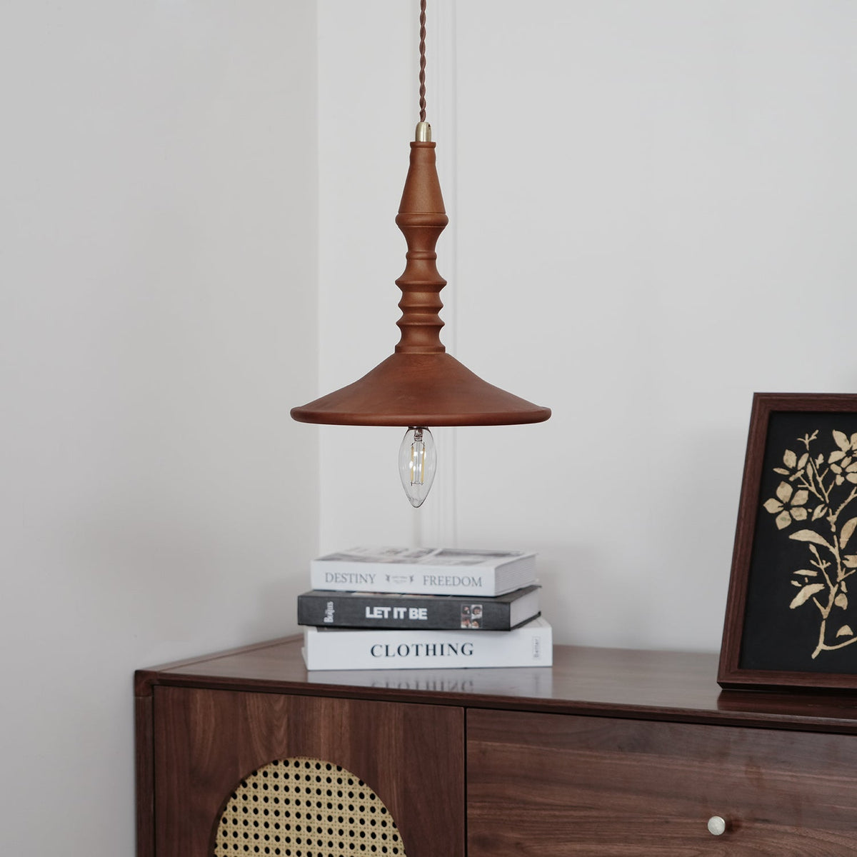 Lampada a sospensione vintage Essole