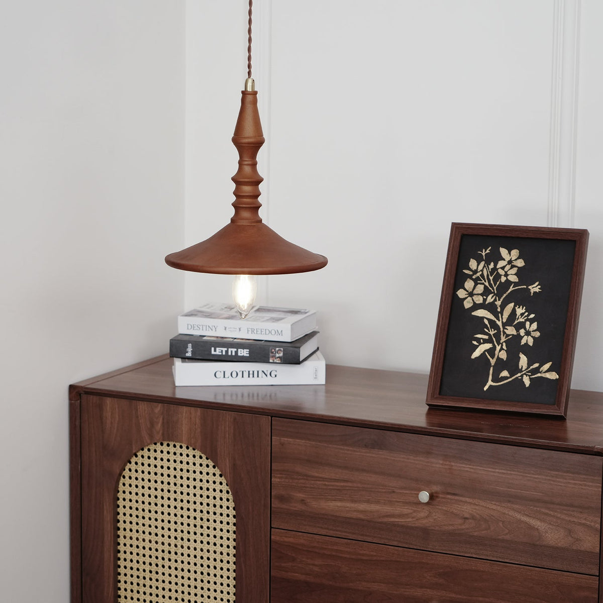 Lampada a sospensione vintage Essole