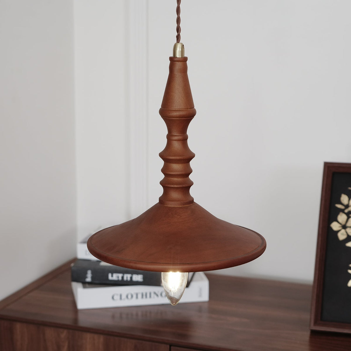 Lampada a sospensione vintage Essole