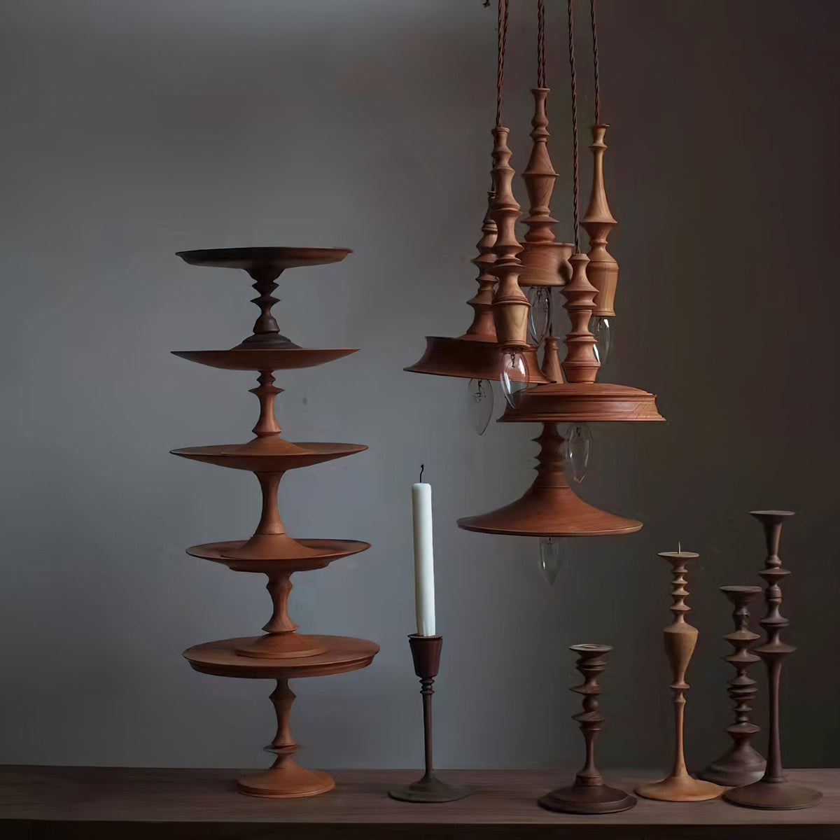 Lampada a sospensione vintage Essole