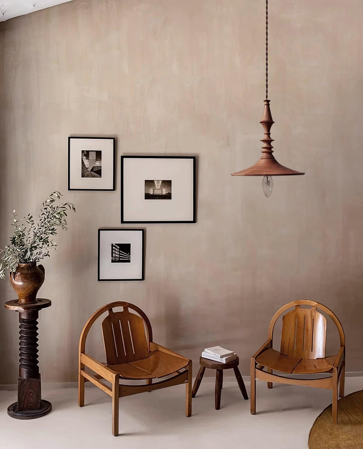Lampada a sospensione vintage Essole