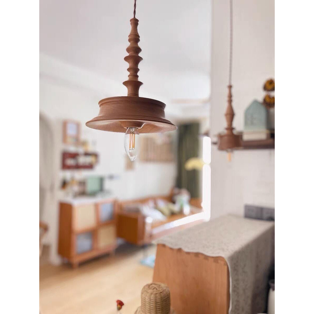 Lampada a sospensione vintage Essole