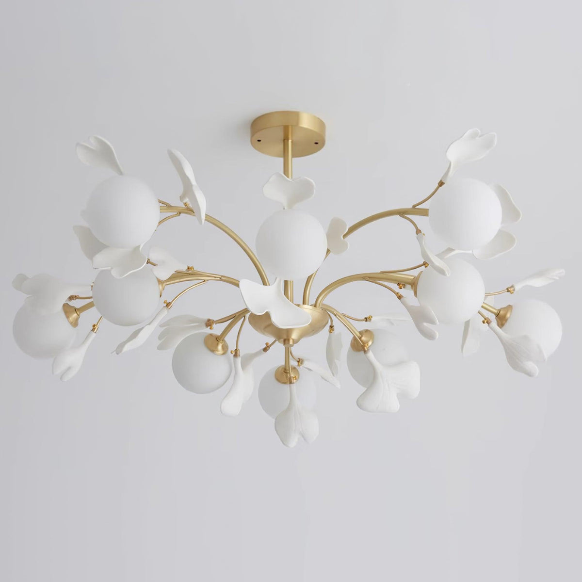 Thalassa Gingko Chandelier – detail 17