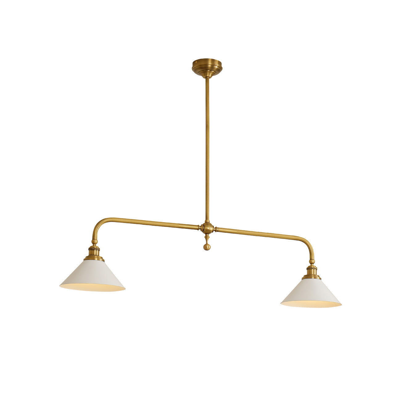 Lampada a sospensione lineare Pervelale