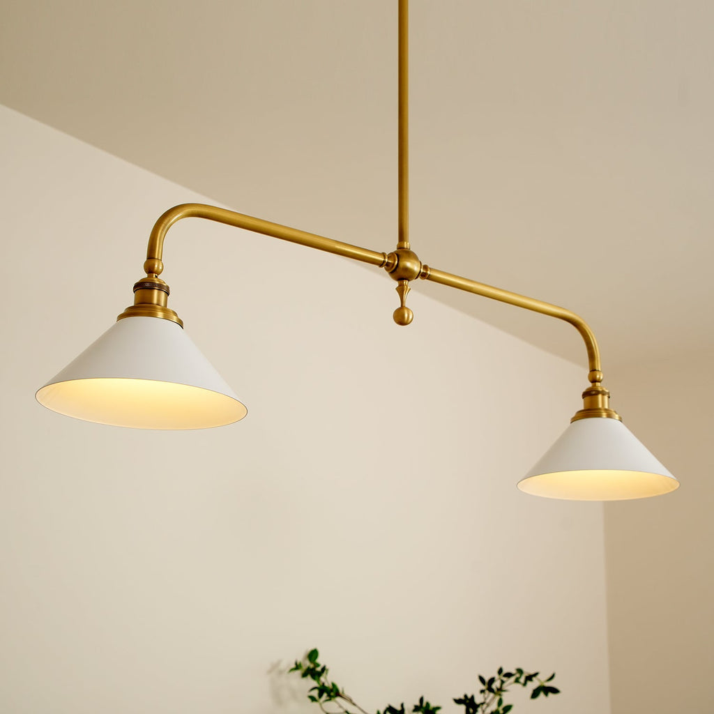 Lampada a sospensione lineare Pervelale