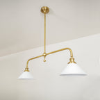 Lampada a sospensione lineare Pervelale