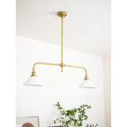 Lampada a sospensione lineare Pervelale