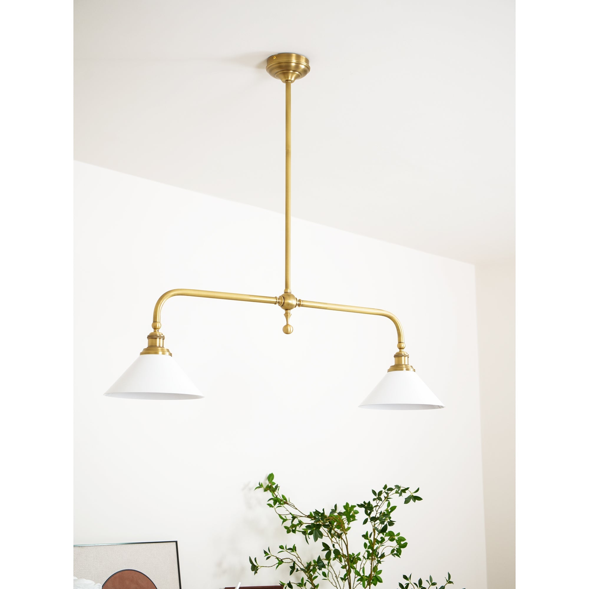 Lampada a sospensione lineare Pervelale