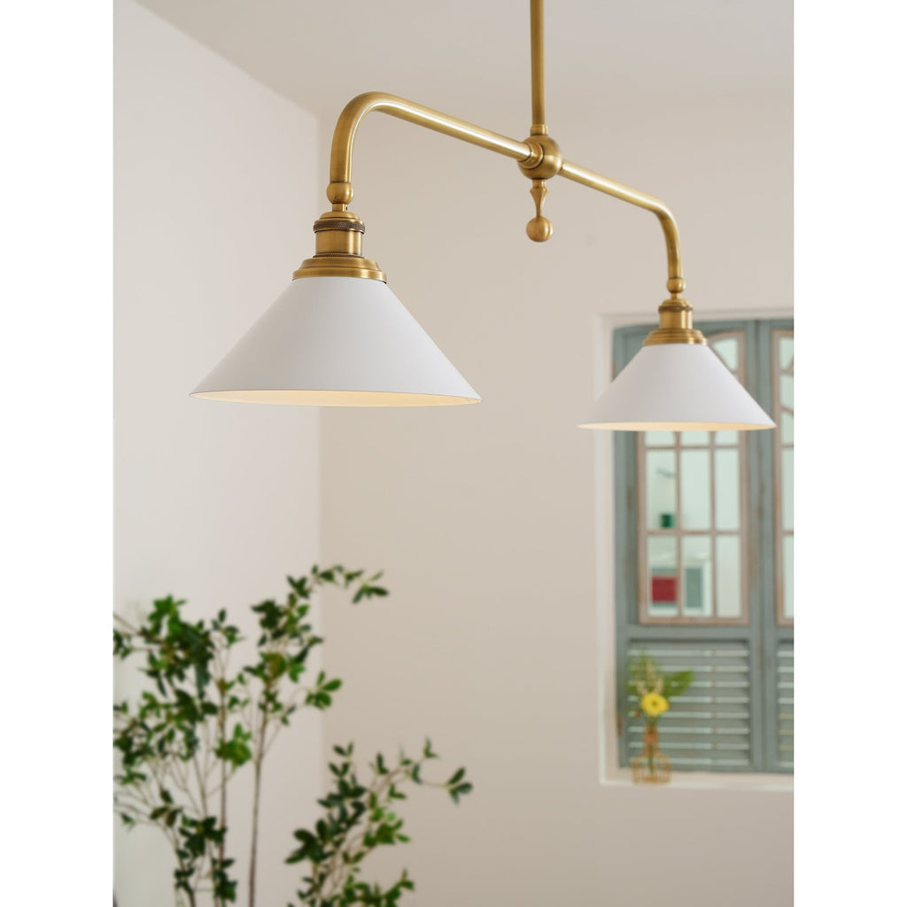 Lampada a sospensione lineare Pervelale