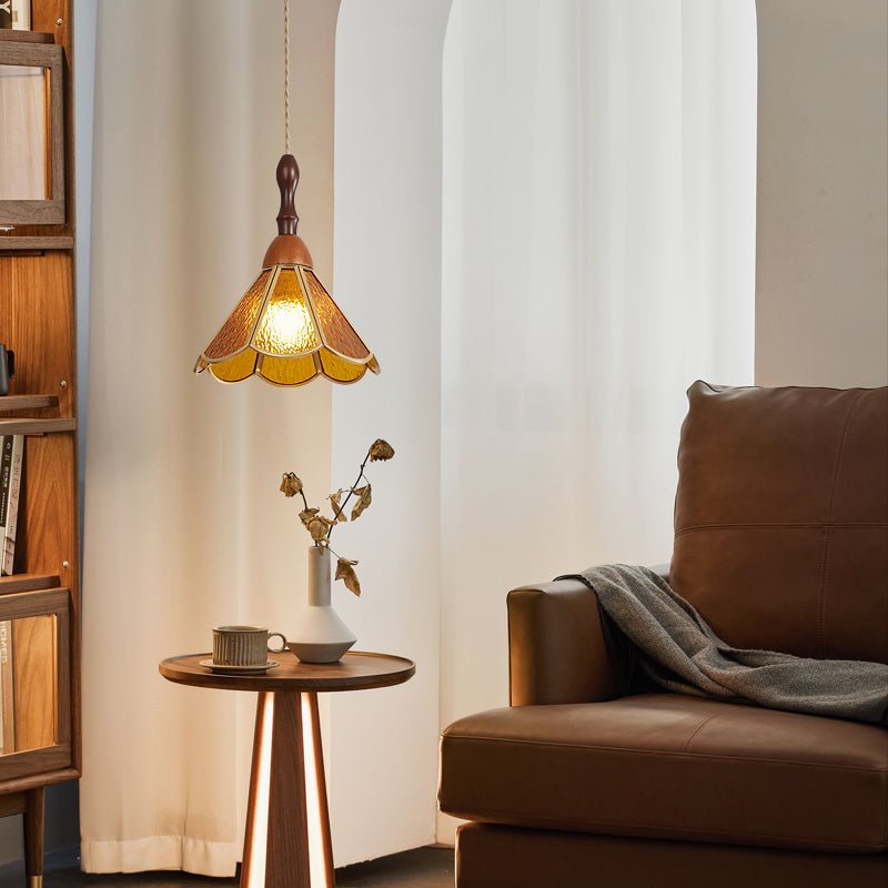 Tiffany Stained Glass Pendant Lamp – detail 14