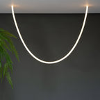 Lampada a sospensione flessibile Nelanoa