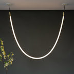 Lampada a sospensione flessibile Nelanoa