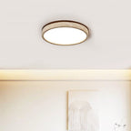 Lampada da soffitto Selmi Rotonda in travertino