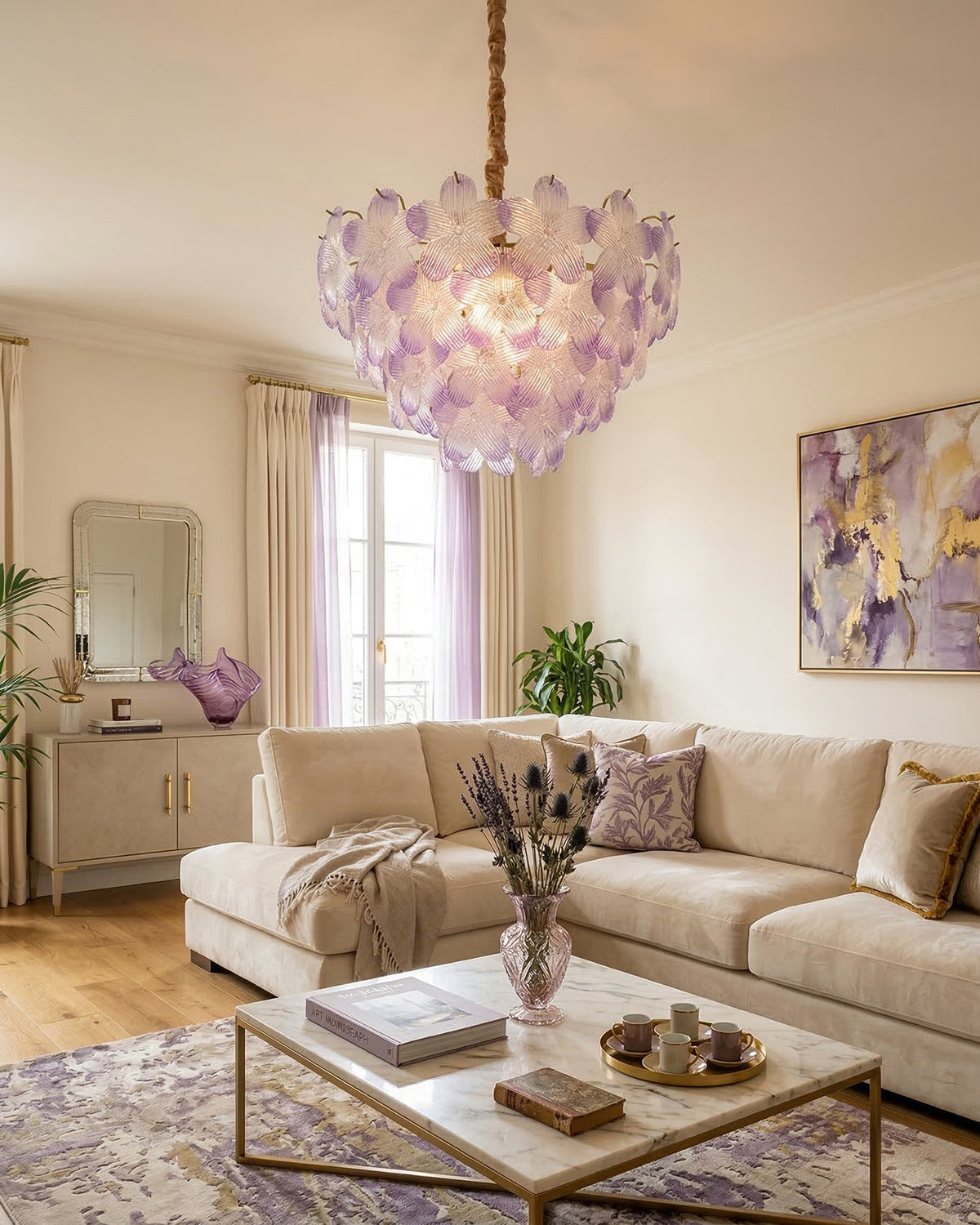 Treviso Flower Chandelier – detail 9