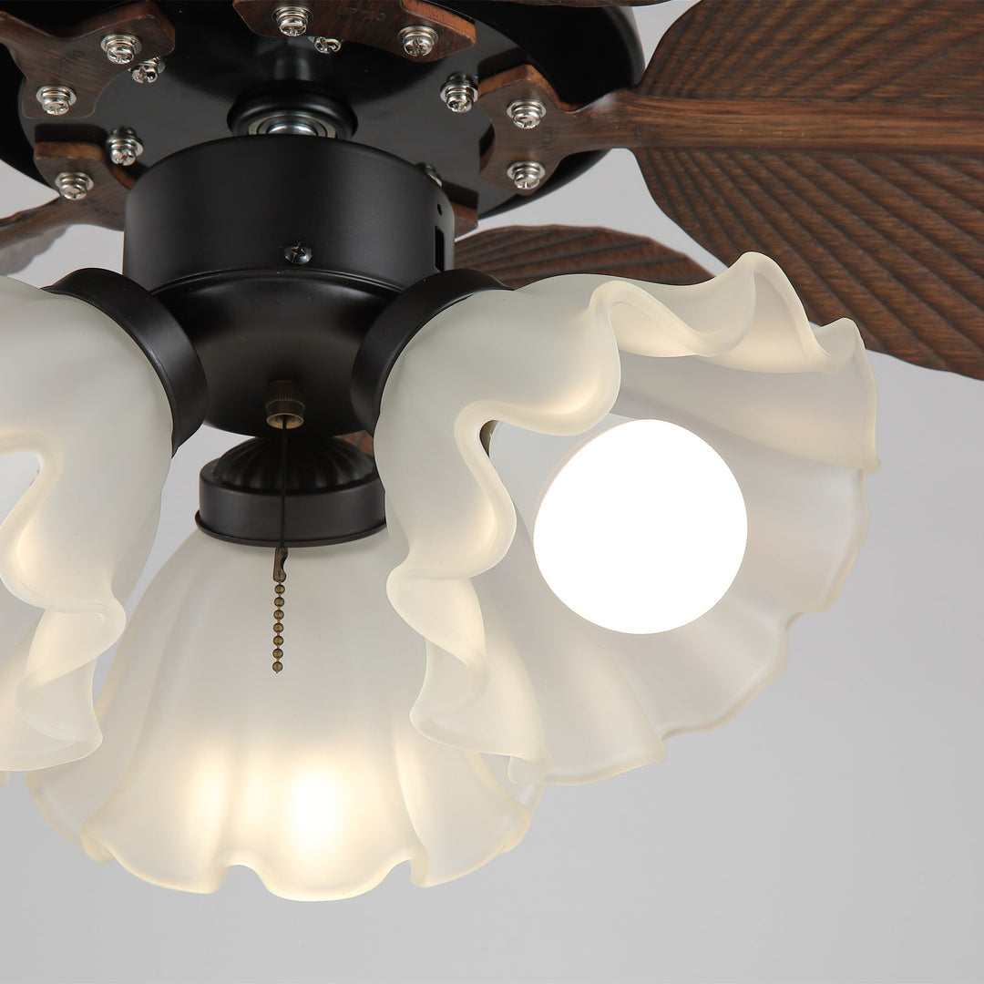Tropica Palm Ceiling Fan Light – detail 15