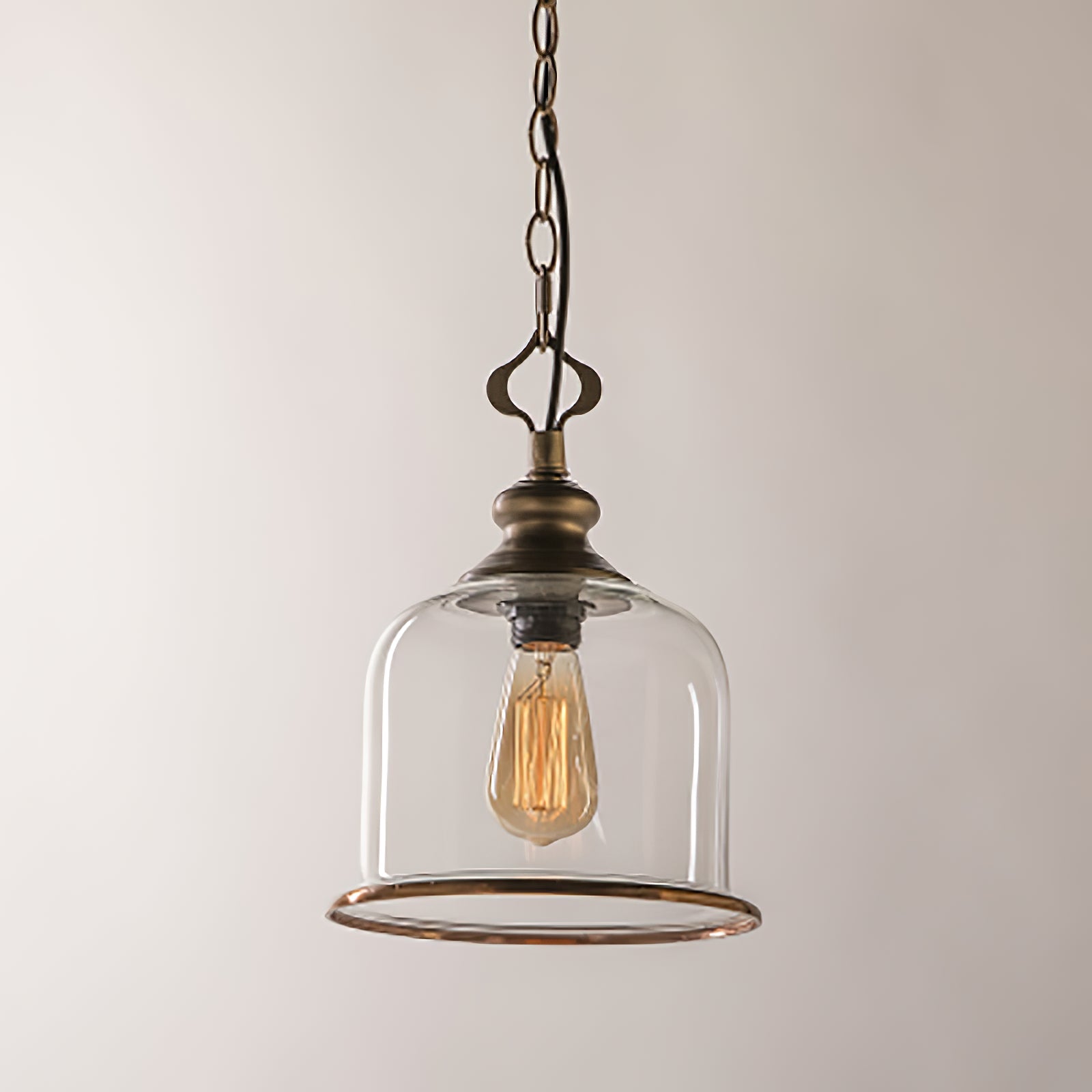 Lampada a sospensione lanterna Rosoleri