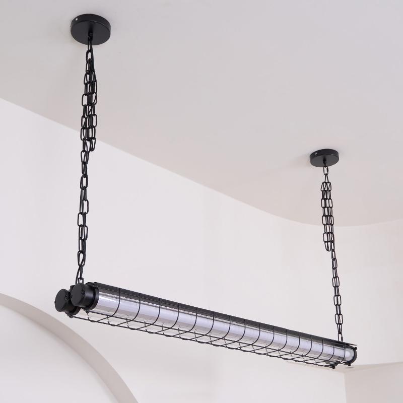 Lampada a sospensione tubolare Feniaetta