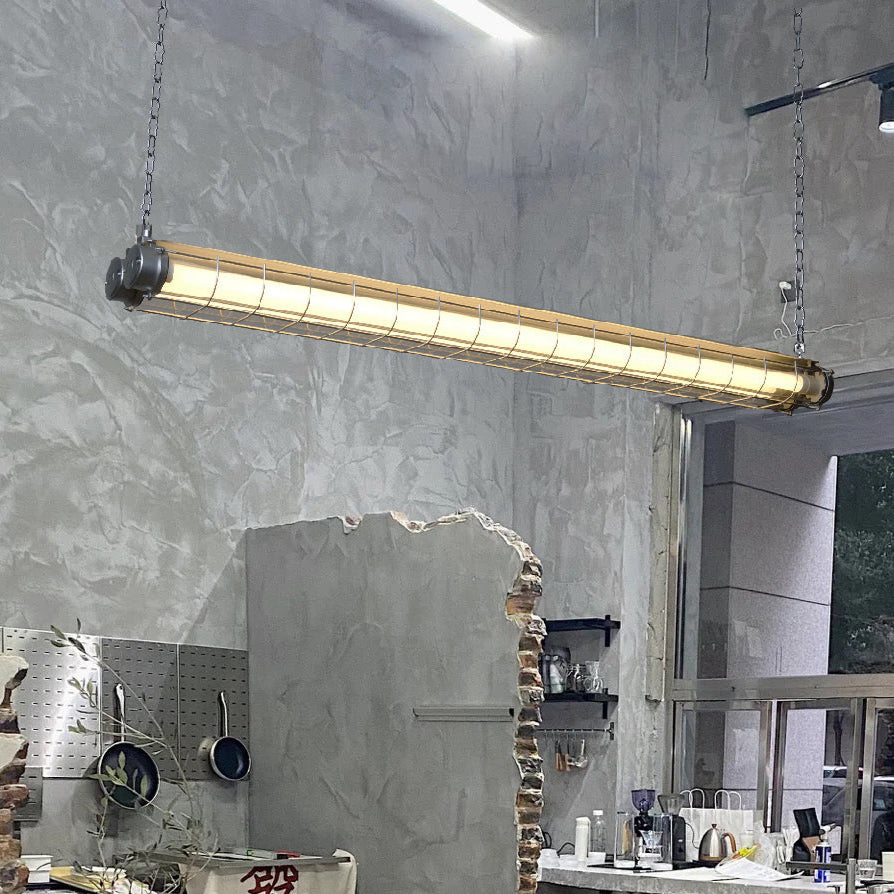 Lampada a sospensione tubolare Feniaetta