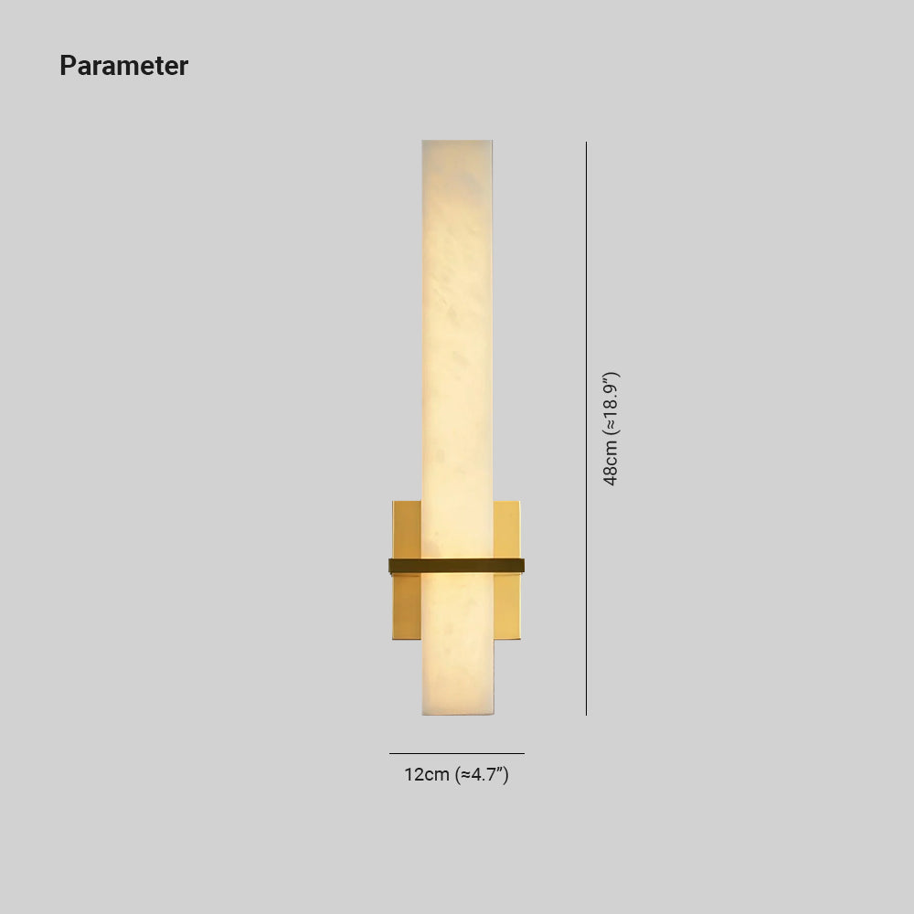 Applique da parete lineare Vilio