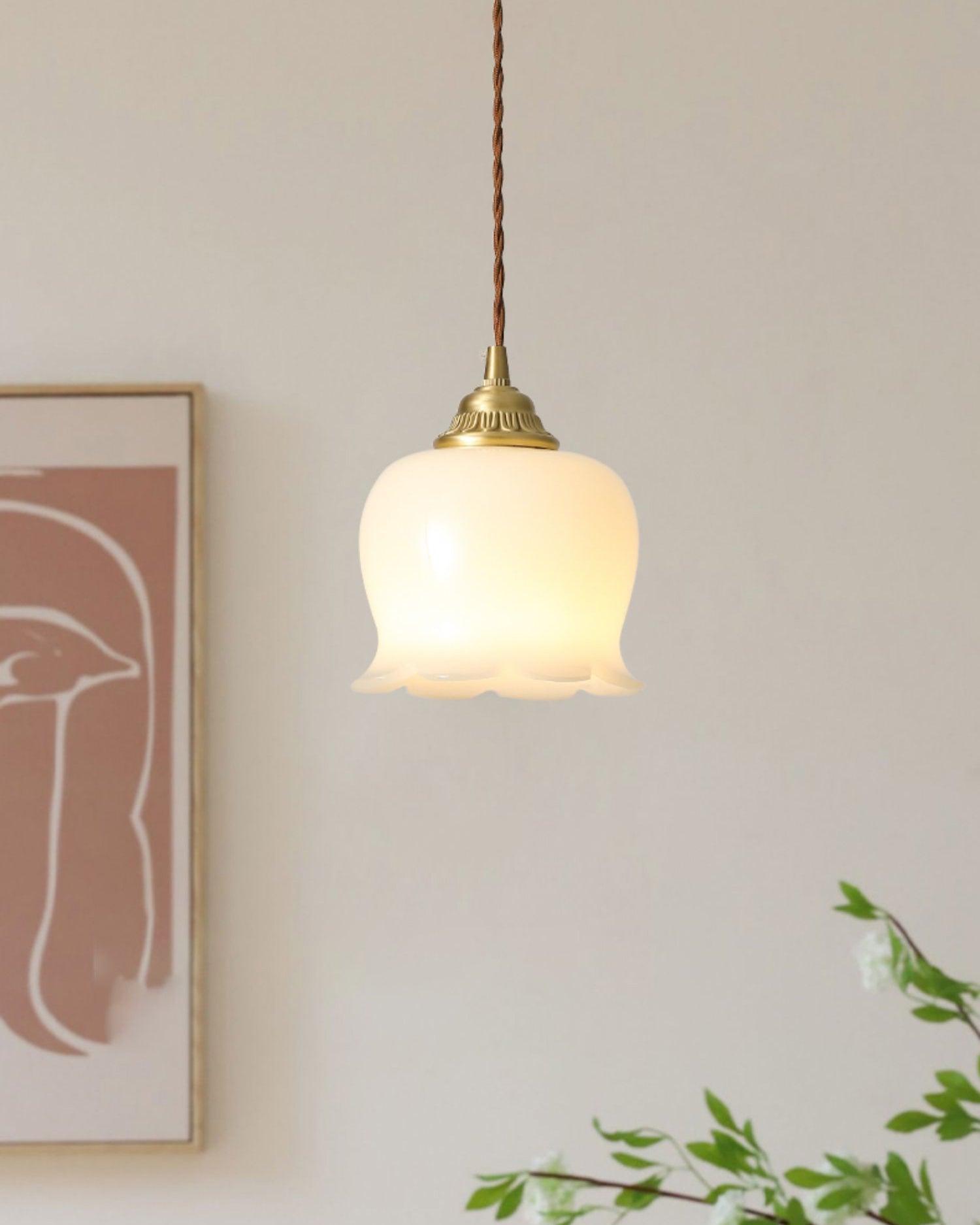 Lampada a sospensione floreale Lucorama