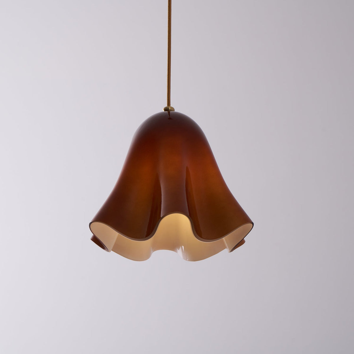 Lampada a sospensione floreale Enivave