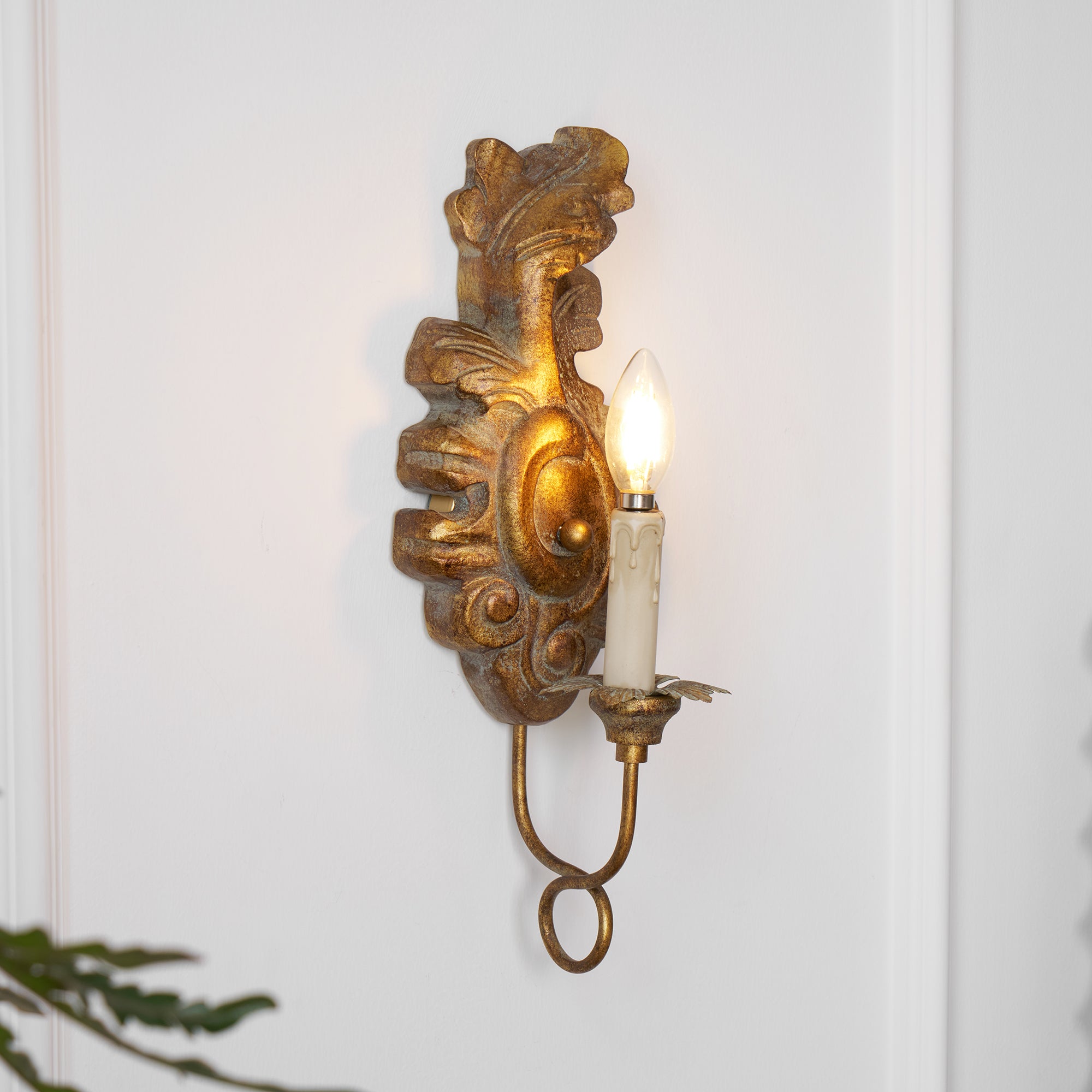 Applique da parete vintage Rasolere