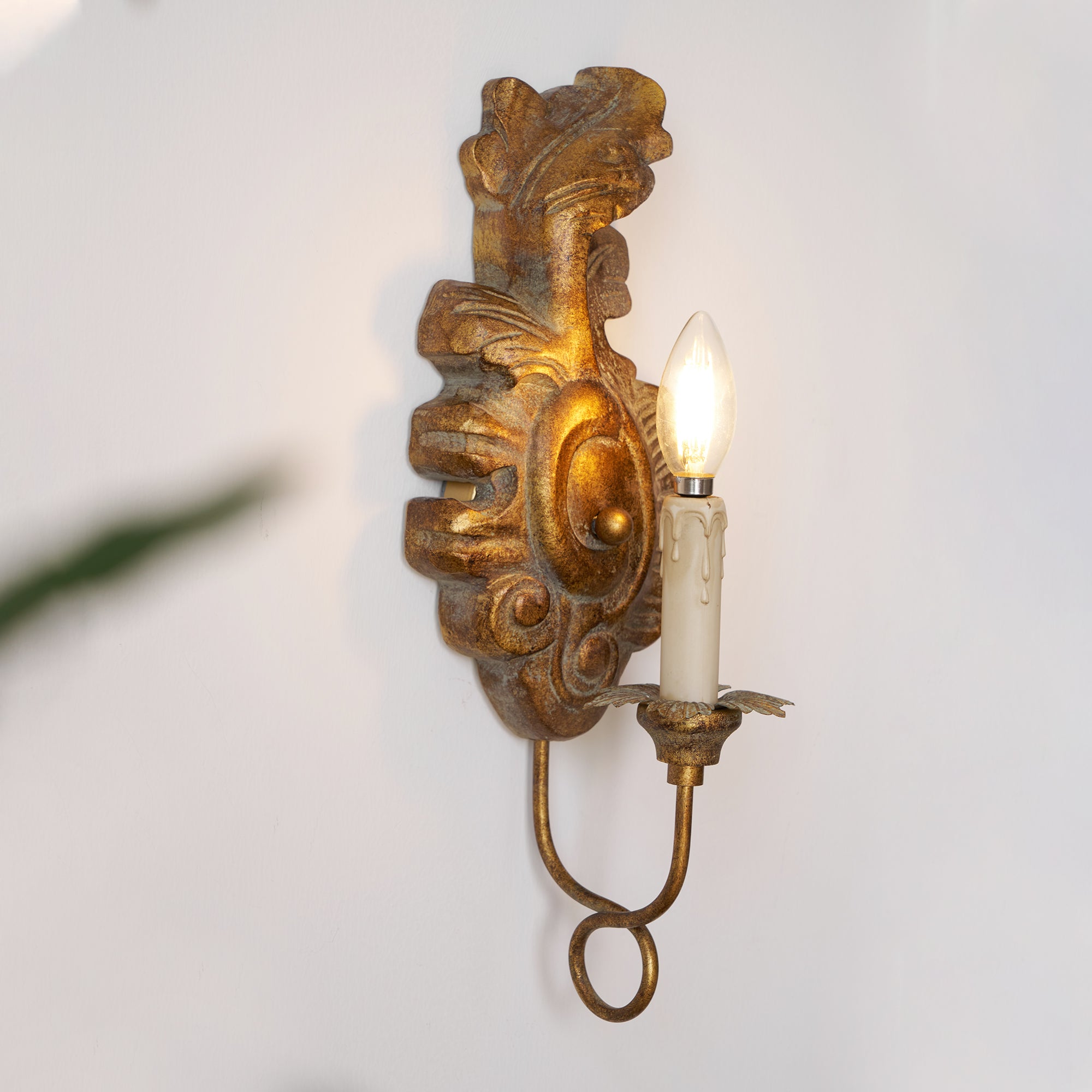 Applique da parete vintage Rasolere