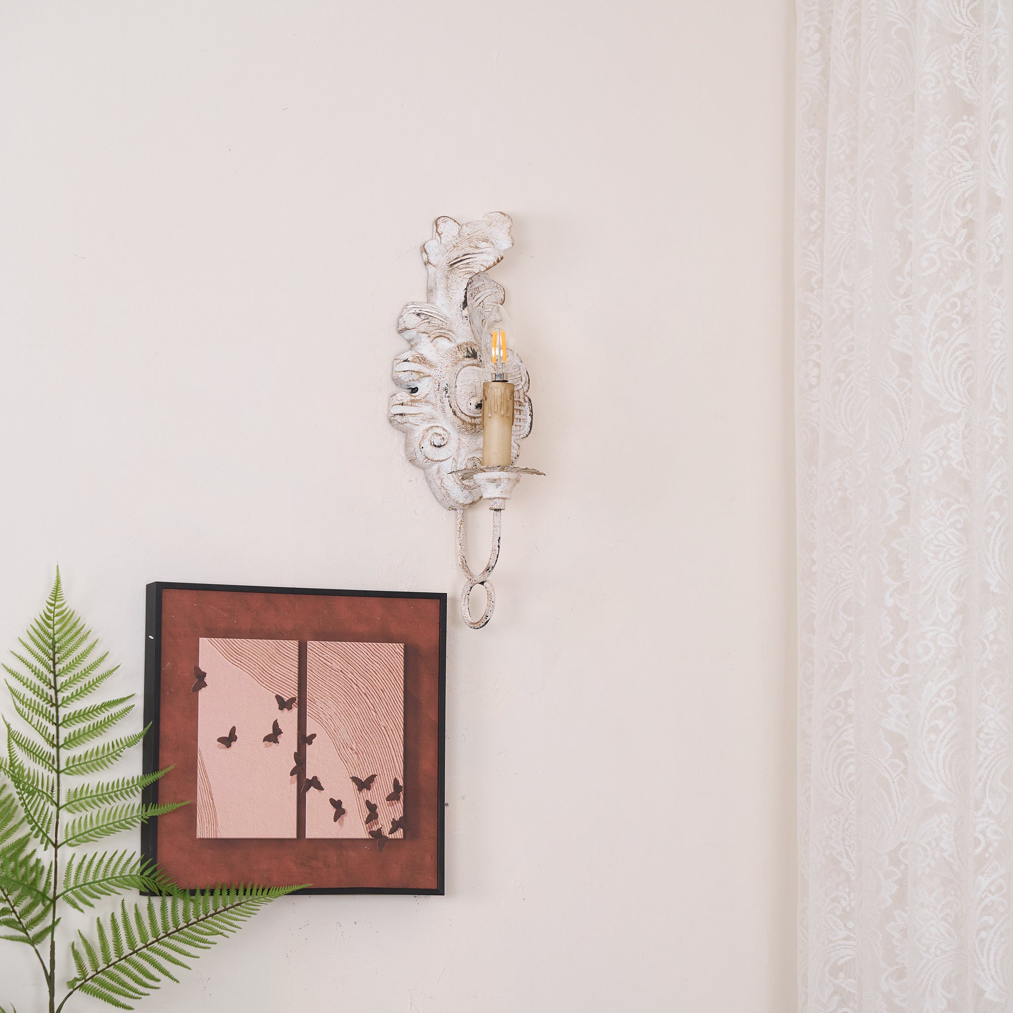 Applique da parete vintage Rasolere