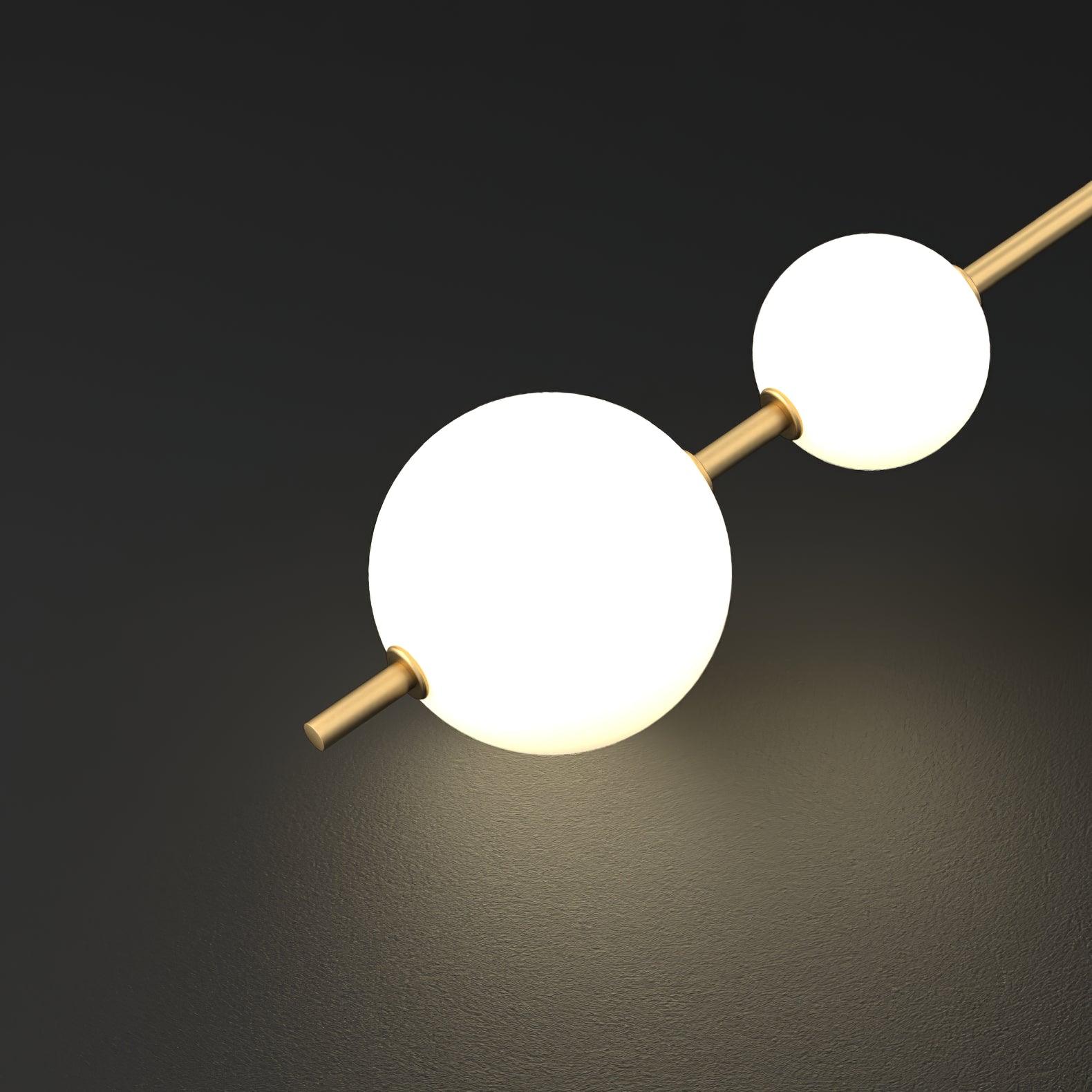 Lampada a sospensione globo Perdorala